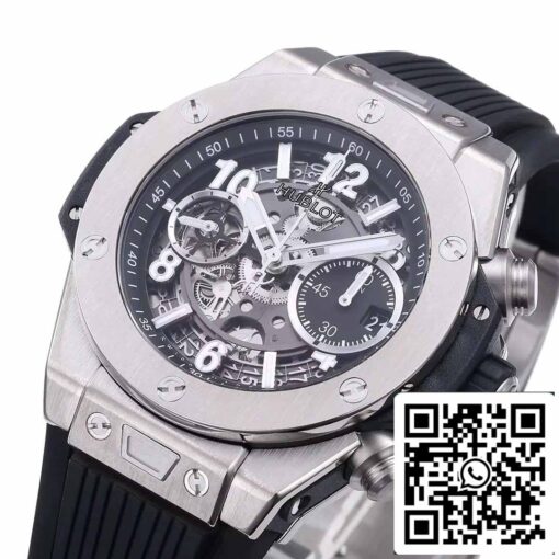 Hublot Big Bang Unico Titanium 441.NX.1171.RX 1:1 Best Edition BBF Factory Black Strap - Image 7