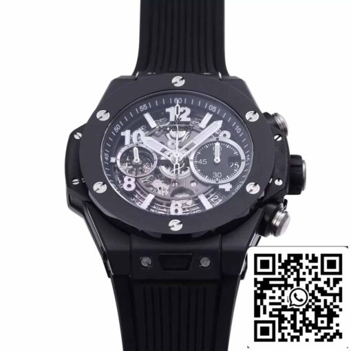 Hublot Big Bang Unico Titanium 441.CI.1171.RX 1:1 Best Edition BBF Factory Black Strap Ceramic Bezel - Image 8