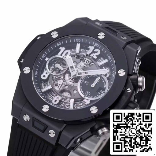 Hublot Big Bang Unico Titanium 441.CI.1171.RX 1:1 Best Edition BBF Factory Black Strap Ceramic Bezel - Image 7