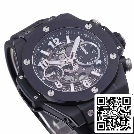 Hublot Big Bang Unico Titanium 441.CI.1171.RX 1:1 Best Edition BBF Factory Black Strap Ceramic Bezel - Image 6