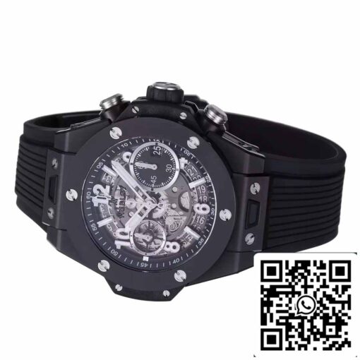 Hublot Big Bang Unico Titanium 441.CI.1171.RX 1:1 Best Edition BBF Factory Black Strap Ceramic Bezel - Image 5