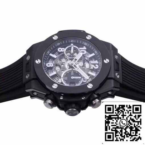 Hublot Big Bang Unico Titanium 441.CI.1171.RX 1:1 Best Edition BBF Factory Black Strap Ceramic Bezel - Image 4