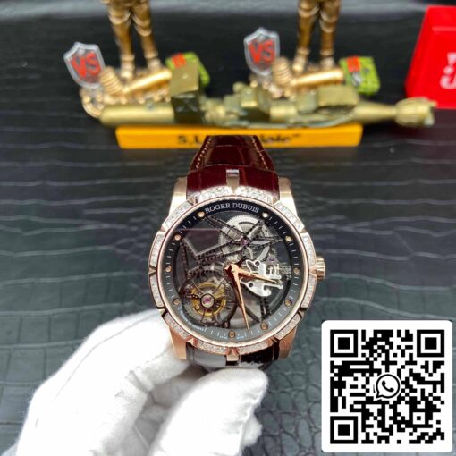 Roger Dubuis Excalibur RDDBEX0393 1:1 Best Edition BBR Factory V3 Tourbillon Skeleton Dial - Image 13