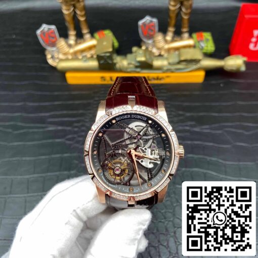 Roger Dubuis Excalibur RDDBEX0393 1:1 Best Edition BBR Factory V3 Tourbillon Skeleton Dial - Image 12