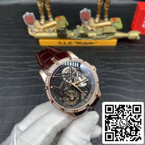 Roger Dubuis Excalibur RDDBEX0393 1:1 Best Edition BBR Factory V3 Tourbillon Skeleton Dial - Image 11