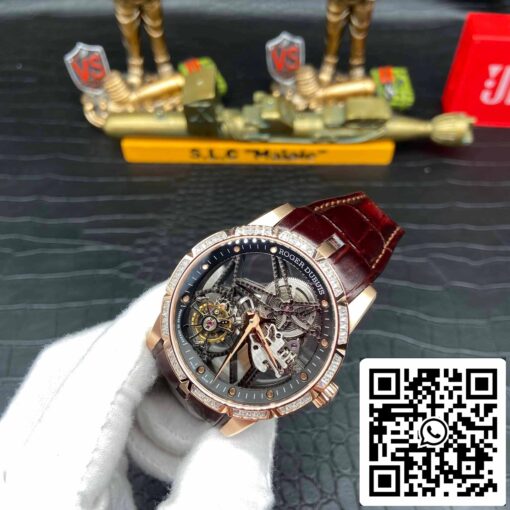 Roger Dubuis Excalibur RDDBEX0393 1:1 Best Edition BBR Factory V3 Tourbillon Skeleton Dial - Image 10