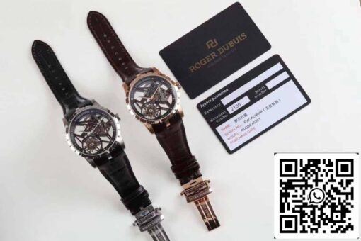 Roger Dubuis Excalibur RDDBEX0392 Silver Case 1:1 Best Edition BBR Factory V3 Tourbillon Watch - 이미지 9