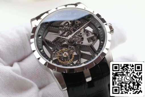 Roger Dubuis Excalibur RDDBEX0392 Silver Case 1:1 Best Edition BBR Factory V3 Tourbillon Watch - 이미지 7