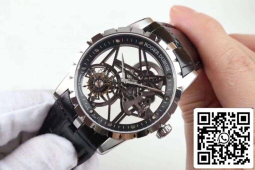 Roger Dubuis Excalibur RDDBEX0392 Silver Case 1:1 Best Edition BBR Factory V3 Tourbillon Watch - 이미지 6