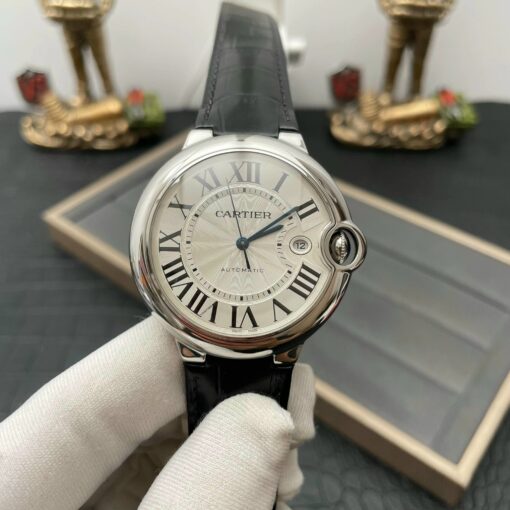 Ballon Bleu De Cartier 42MM WSBB0026 1:1 Best Edition AF Factory White Dial - Image 7