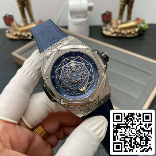 Hublot Big Bang 415.NX.1112.VR.MXM16 1:1 Best Edition WWF Blue Dial – Image 2