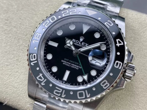 Rolex GMT Master II m126710grnr-0003 1:1 Best Edition ARF Factory Newest 2024 Oyster Strap - Image 3