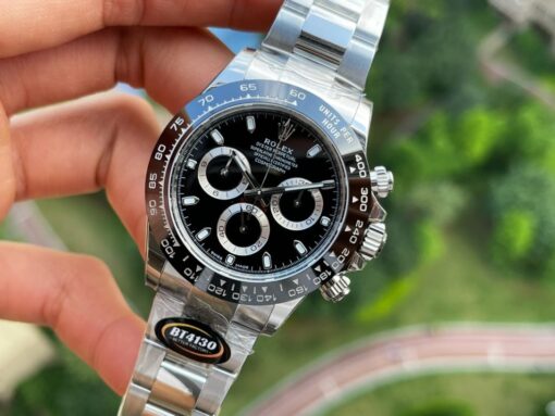 Replica Rolex Daytona m116500ln-0002 Best Edition BT Factory Black Daytona Panda - Image 3