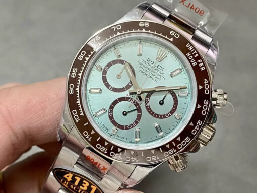 Rolex Cosmograph Daytona m126506-0002 Ice Blue 1:1 Best Edition QF Factory 4131 Movement - Imagen 3