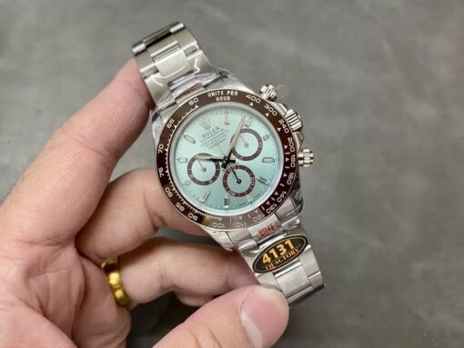 Rolex Cosmograph Daytona m126506-0002 Ice Blue 1:1 Best Edition QF Factory 4131 Movement - Imagen 4