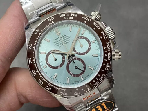 Rolex Cosmograph Daytona m126506-0001 Ice Blue 1:1 Best Edition QF Factory 4131 Movement - immagine 2