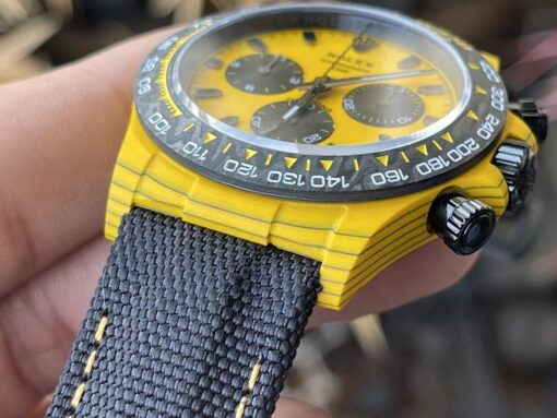 【4130 Movement DIW Modified Version】Rolex Cosmograph Daytona Series with Carbon Fiber Case – Bild 7