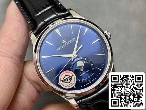 Jaeger-LeCoultre Master Ultra Thin MOON Q1368480 1:1 Best Edition APS Factory Blue Dial