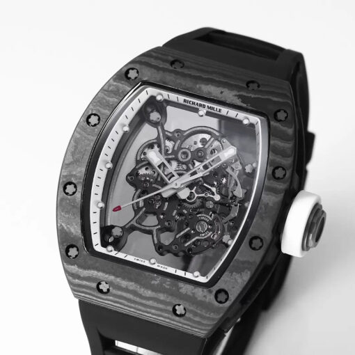 RICHARD MILLE RM055 Redesigned original 1:1 Best Edition BBR Factory 2024 White Bezel - Image 3