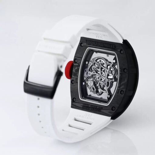 RICHARD MILLE RM055 Redesigned original 1:1 Best Edition BBR Factory 2024 White Strap - Image 9