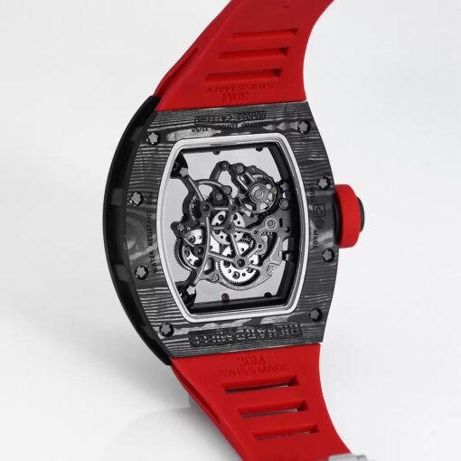 RICHARD MILLE RM055 Redesigned original 1:1 Best Edition BBR Factory 2024 Red Strap - Image 9