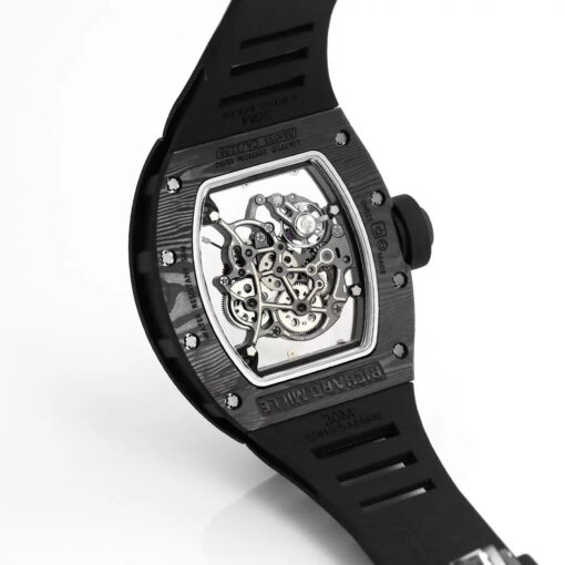 RICHARD MILLE RM055 Redesigned original 1:1 Best Edition BBR Factory 2024 Gold Black Strap - Image 9