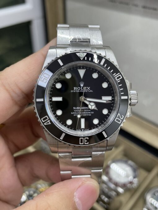 Rolex Submariner 114060-97200 no date 3230 movement 1:1 Best Edition VS Factory Black Bezel - 이미지 2