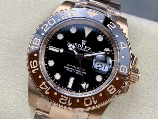 Rolex GMT Master II 126715CHNR-0001 1:1 Best Edition C+ Factory Rose Gold - Image 8