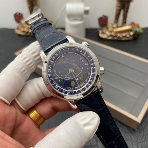 Patek Philippe Grand Complications 6102P-001 1:1 Best Edition AI Factory Sky Moon Blue Dial - Image 3