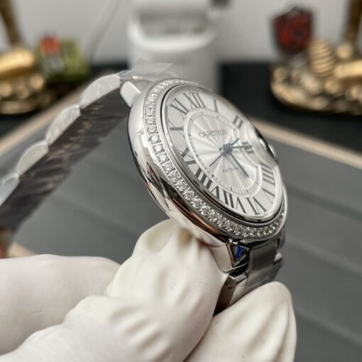 Ballon Bleu De Cartier W4BB0016 33MM 1:1 Best Edition AF Factory White Dial - immagine 4