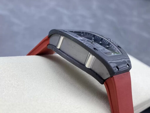 Richard Mille RM 07 RM007 Carbon NTPT Case 1:1 Best Edition G+ Factory Red Strap - Image 6