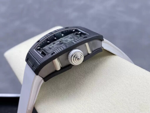 Richard Mille RM 07 RM007 Carbon NTPT Case 1:1 Best Edition G+ Factory White Strap - Image 5