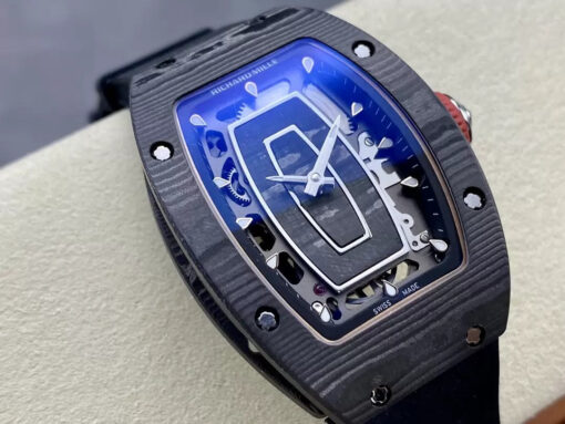 Richard Mille RM 07 RM007 Carbon NTPT Case 1:1 Best Edition G+ Factory - Image 9