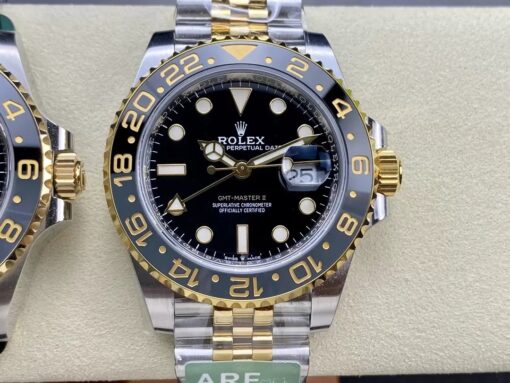 Replica Rolex GMT Master II M126713grnr-0001  ARF Factory 1:1 Best Edition CounterWeight Version - immagine 3