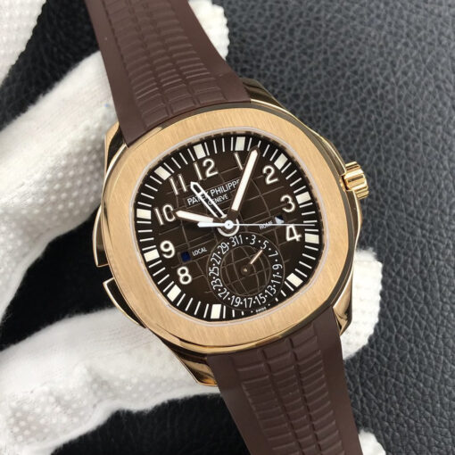 Patek Philippe Aquanaut 5164R-001 1:1 Best Edition ZF Factory Brown Dial – Image 2