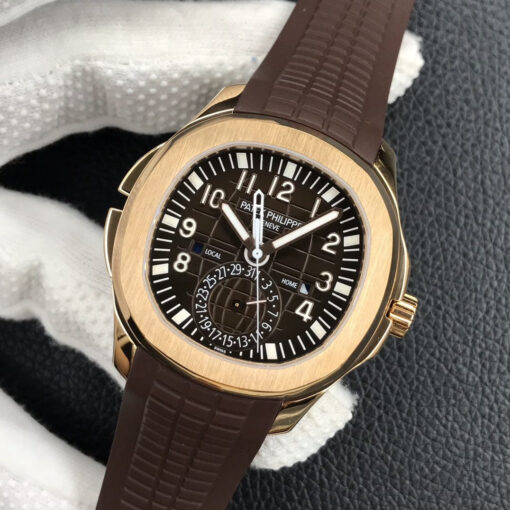 Patek Philippe Aquanaut 5164R-001 1:1 Best Edition ZF Factory Brown Dial – Image 5