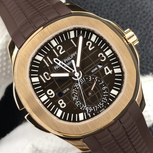 Patek Philippe Aquanaut 5164R-001 1:1 Best Edition ZF Factory Brown Dial – Image 4