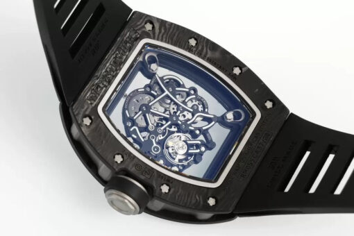 RICHARD MILLE  RM055  ZF 2024 1:1 Best Edition Carbon Fiber Case White Dial - Image 3