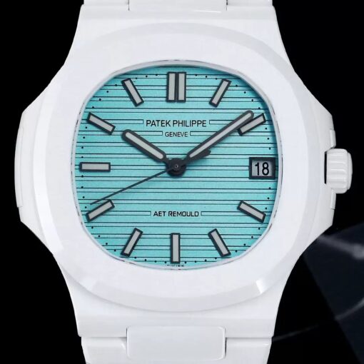 [AET modified] Patek Philippe Nautilus 5711 Ceramic Tiffany Dial 1:1  Best Edition – Image 3