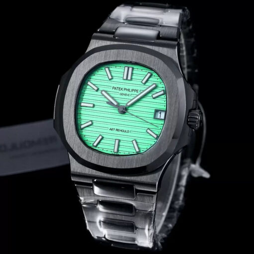 [AET modified] Patek Philippe Nautilus 5711 Ceramic Black Green Dial 1:1  Best Edition - Image 2