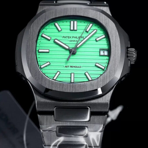 [AET modified] Patek Philippe Nautilus 5711 Ceramic Black Green Dial 1:1  Best Edition - Image 4