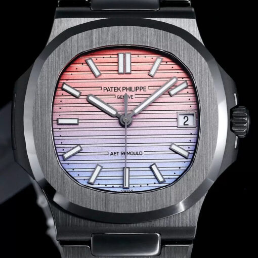 [AET modified] Patek Philippe Nautilus 5711 Ceramic Black Sunset Dial 1:1  Best Edition - Image 3