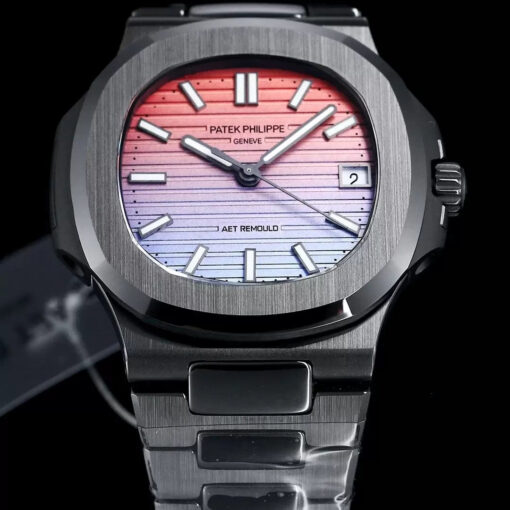 [AET modified] Patek Philippe Nautilus 5711 Ceramic Black Sunset Dial 1:1  Best Edition - Image 4