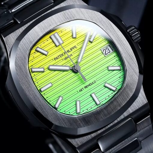 [AET modified] Patek Philippe Nautilus 5711 Ceramic Black Gradient Green Dial 1:1  Best Edition - Image 5