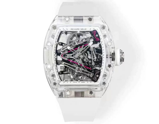 Richard Mille RM38-02 Tourbillon Movement 1:1 Best Edition RM Factory Rubber Strap