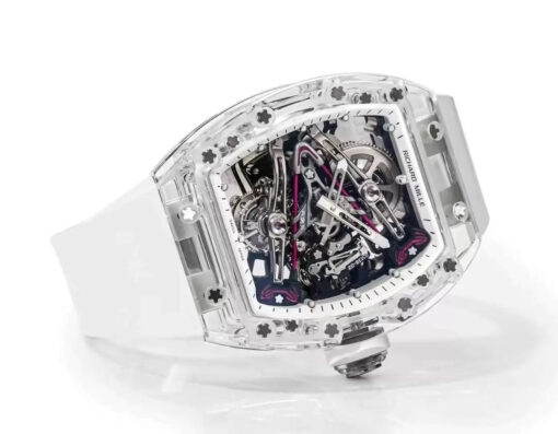 Richard Mille RM38-02 Tourbillon Movement 1:1 Best Edition RM Factory Rubber Strap - Image 2