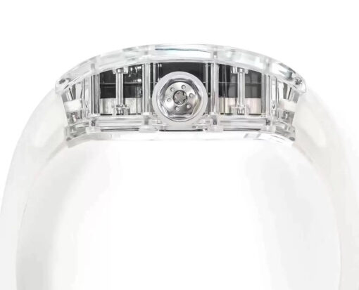 Richard Mille RM38-02 Tourbillon Movement 1:1 Best Edition RM Factory Transparent Rubber Strap - Image 8