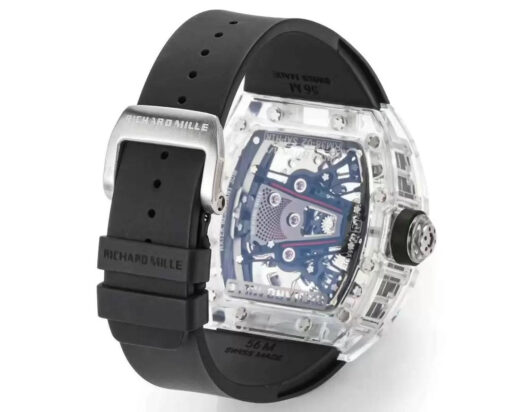 Richard Mille RM38-02 Tourbillon Movement 1:1 Best Edition RM Factory Black Rubber Strap - Image 9