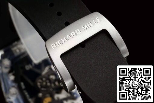 Richard Mille RM35-01 Sonic Factory 1:1 Best Edition Saphire case Black Rubber Strap - Image 9