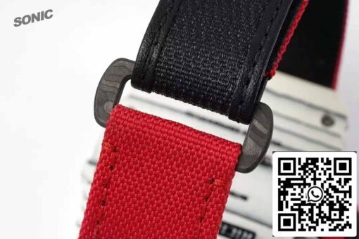 Richard Mille RM35-01 Sonic Factory 1:1 Best Edition White Carbon NTPT Red Velcro Strap - Image 9